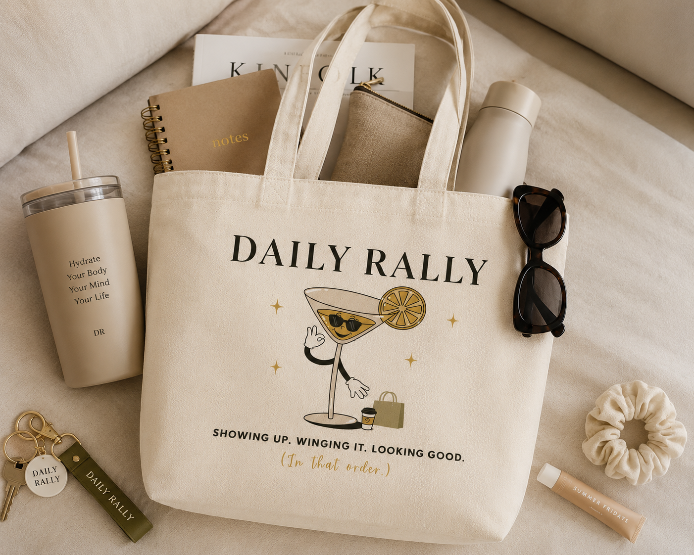 [PREORDER] Daily Rally Character Tote (Preorder price available through June 15th)