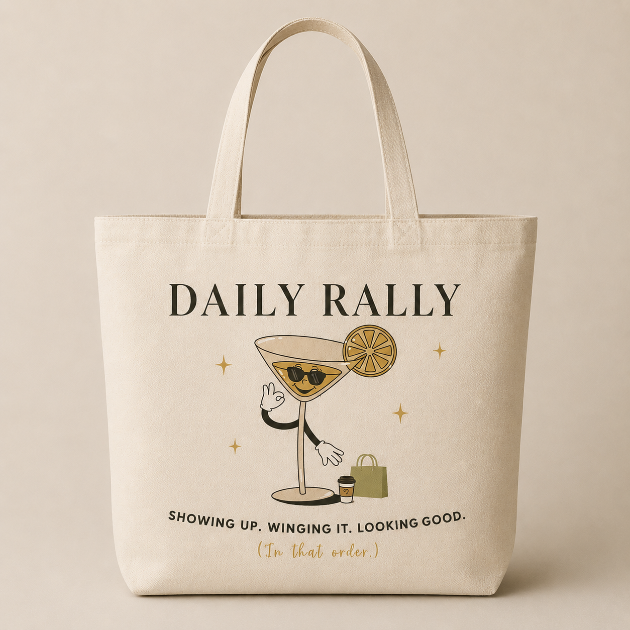 [PREORDER] Daily Rally Character Tote (Preorder price available through June 15th)