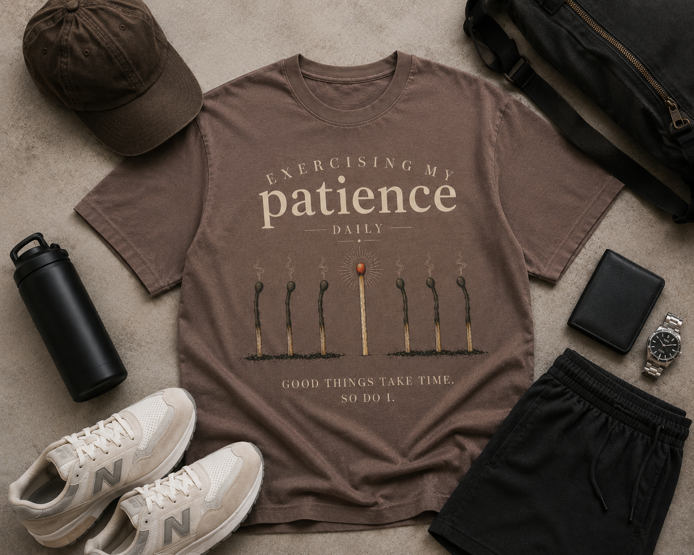 [PREORDER] Exercising My Patience Tee (Preorder price available through June 15th)