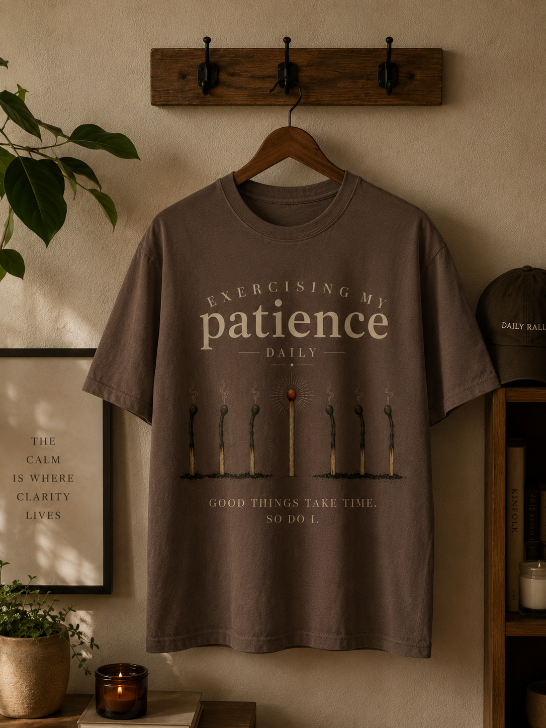 [PREORDER] Exercising My Patience Tee (Preorder price available through June 15th)
